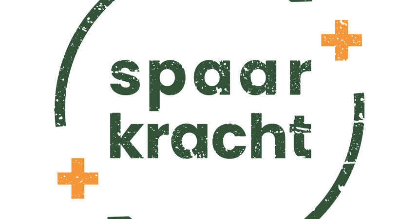 Spaarkracht Logo Met Witruimte